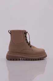 2794-2027 Women's Lace-Up Short Boots NUD