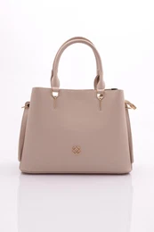10013 Women's Zipper Bag Beige
