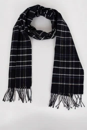 Men's Plaid Woven Scarf