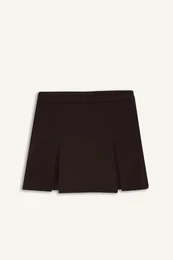 High Waist Pleated Casual Classic Shorts Skirt