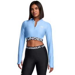 Women's T-shirt HeatGear Rib 1/4 Zip LS