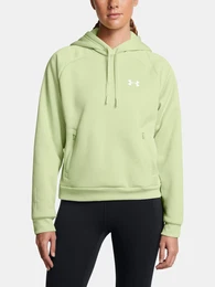 Women's sweatshirt UA Armour Flc Pro Hdy-GRN - Women's