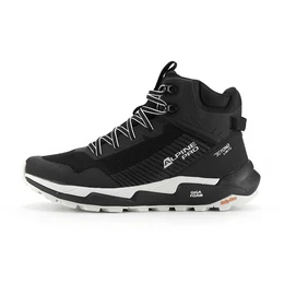 Ankle outdoor shoes with giga boom PONTE black