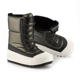 Women's winter shoes with insulated lining ODARA ivy green