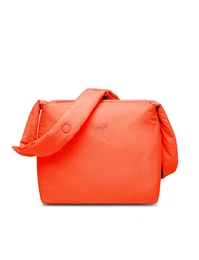 Cara Fluffy Coral Red handbag