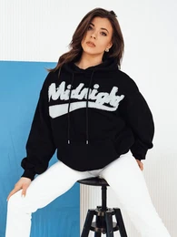 Bluza damska z kapturem YEESENIA czarna