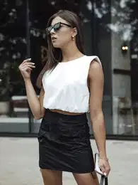 Bluzka damska KORSA biaa
