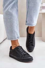 Women's Insulated Sneakers Big Star Black