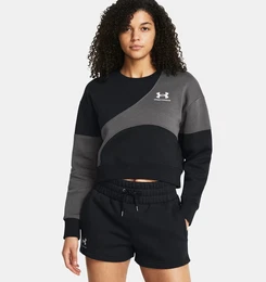 Women's Essential Fleece Crop Crew Sweatshirt