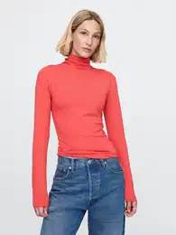 Turtleneck T-Shirt - Women