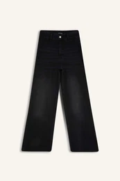 Culotte High Waist Long Jeans