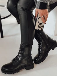 Botki damskie workery STYLOBOSS czarne