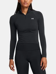 Women's T-shirt Vanish Seamless 1/4 Zip Crop