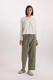 Fall in Love Regular Fit Poplin Bottom