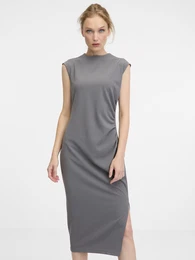 Grey women's midi dress - Women's