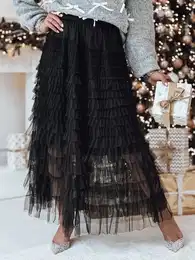 Spdniczka maxi PASTELLA czarna