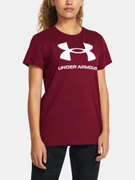 Women's T-shirt UA Rival Logo SS-RED - Women's