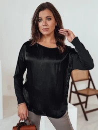 enska satenasta bluza SILKINEA rne barve