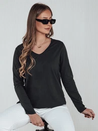 Bluzka damska oversize VAVLSTYLES gadka grafitowa