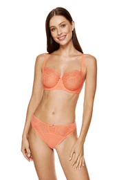 Pamela embroidered thong peac