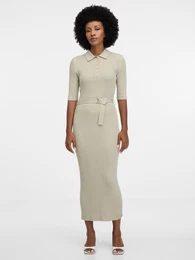 Grey women's midi dress - Women's