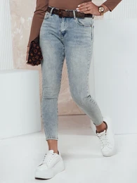 Spodnie damskie CURVEON z push up'em jeansowe