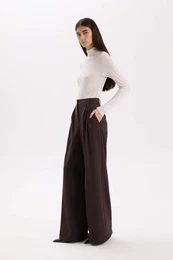 Wide Leg Wide Leg Pocket High Waist Long Length Pants