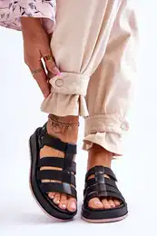 Women's Vegan Velcro Sandals