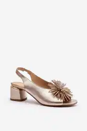 Koen sandly s ozdobou 2719 Zlat