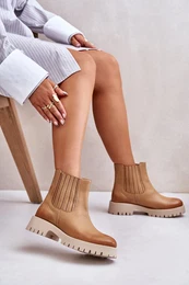 Lewski Shoes Dmsk Botky Na Plochm Podpatku Koen Lewski 3611 Hnd