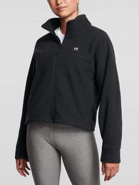 Dmsk mikina UA W Expanse Fleece FZ-BLK - Dmsk