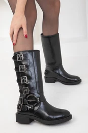 Black Women's Boots 19830