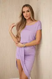 Asymetrick aty fialov barvy