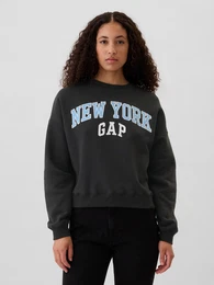 Oversize sweatshirt with logo - Women's