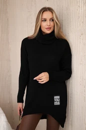 Turtleneck sweater black