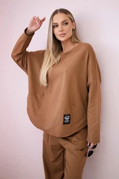 Bavlnn mikina a kalhotov Camel