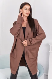 Cape with mocha pockets