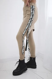 Pants/suit with a camel sign on selfie