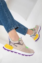 Ten-Lilac-Multi Women's Sneaker 19841