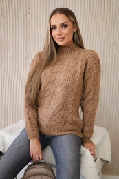 Svetr pevleen pes hlavu Camel