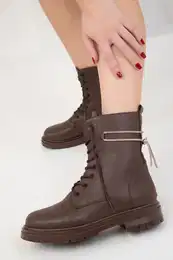 Brown Women's Boots & Bootie 19885