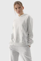 Women's Hoodie Pullover Gray 4FWMM00TSW