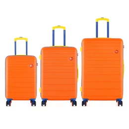 Unisex's 3-in-1 ABS Suitcases Set T5843-0