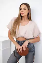 Bavlnn halenka s kapsou bov