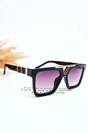 PP1 Women's Sunglasses V130037 Black and green