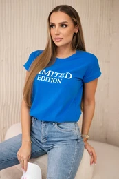 Limited Edition Purple-Blue Blouse