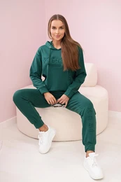 Bavlnn souprava Luxury tmav zelen