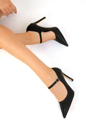Black Women's Classic High Heel Shoes 19482