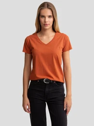 Woman's V_neck_ss T-shirt 152444 704
