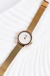 Women's Analog Watch Michel John White-Gold